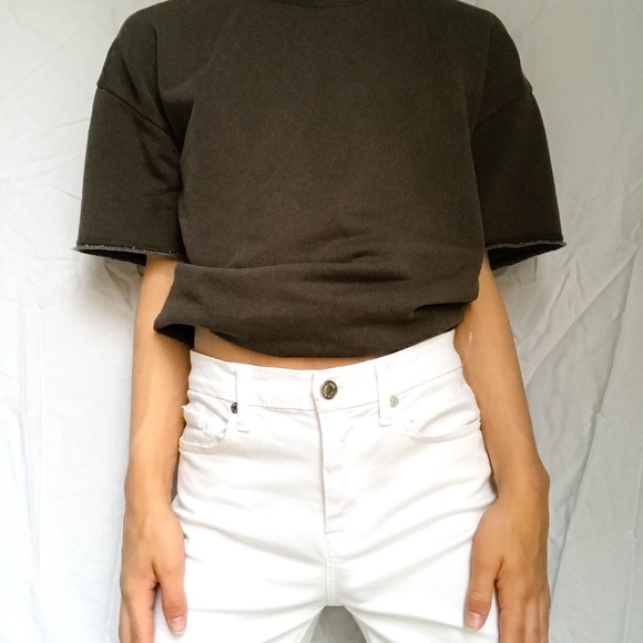 PacSun LA Green Shirt Frayed - Picture 8 of 8